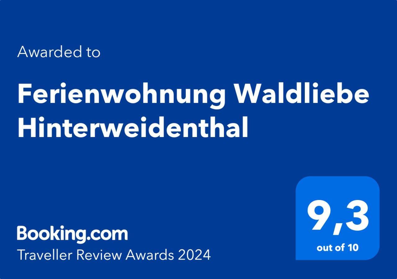 Ferienwohnung Waldliebe Hinterweidenthal Εξωτερικό φωτογραφία